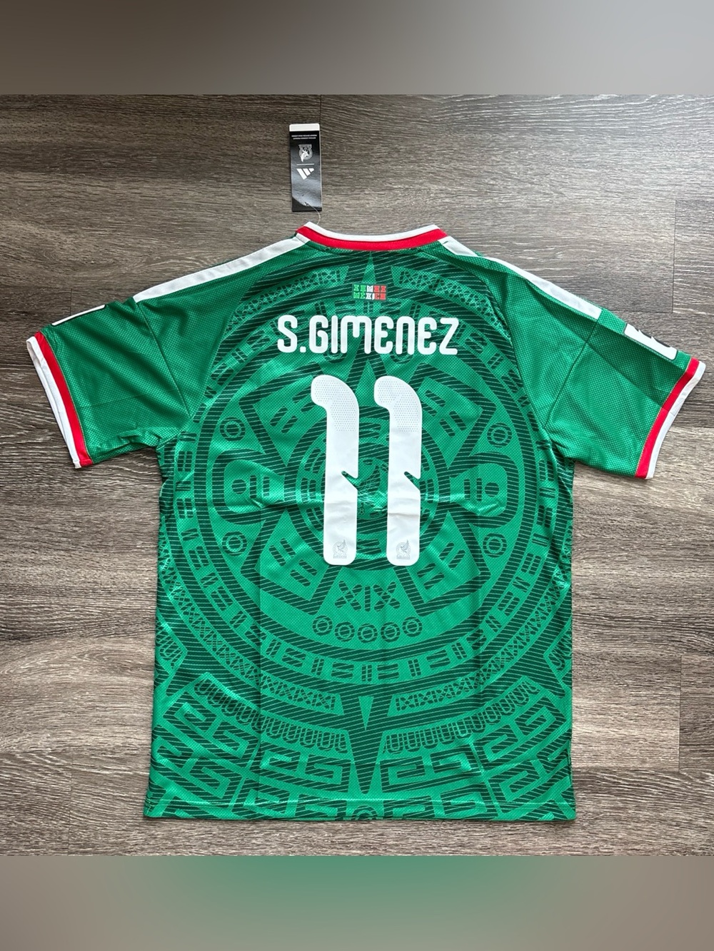 S. Gimenez #11 Green Soccer Jersey World Cup 2026 Mexico National Team